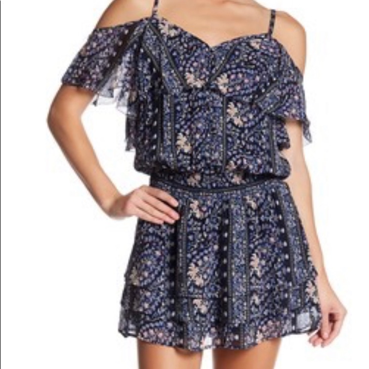 Paige Silk Floral Dress